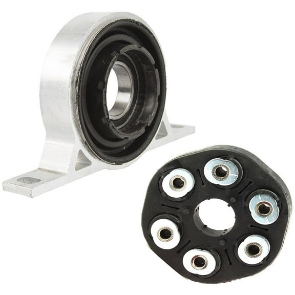 GeRRiT Driveshaft Flex Disc + Driveshaft CENTER Support Bearing Kit