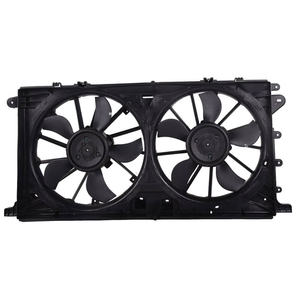 GeRRiT Dual Radiator and Condenser Fan Assembly