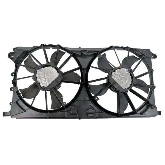 GeRRiT Dual Radiator and Condenser Fan Assembly