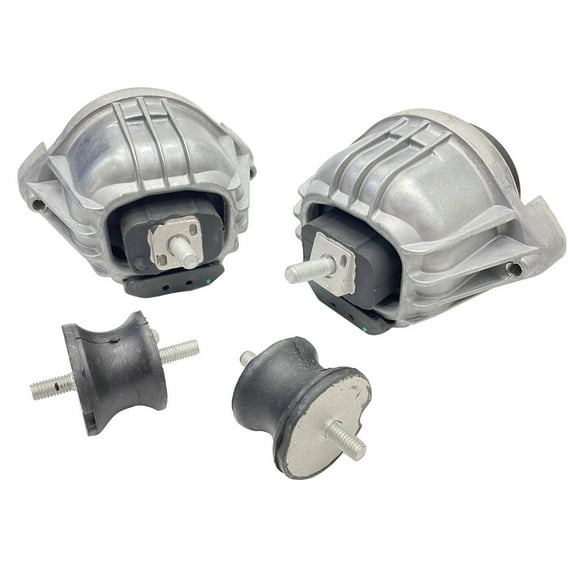 GeRRiT Left+Right Engine Motor+Transmission Mounts