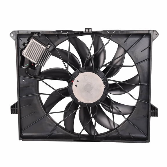 GeRRiT Radiator Condenser Cooling Fan Motor Assembly