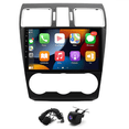 thumbnail image 1 of Geabo 2+32G Car Stereo for Subaru Forester WRX 2015-2018 and More Models with Wireless CarPlay Android Auto 9inch Touch Screen Support Bluetooth FM/RDS GPS WiFi SWC, 1 of 10