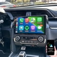 thumbnail image 1 of Dexico 2+64G 9inch Car Radio for Honda Civic 2016-2020, Android 15 Double Din Touch Screen Car Radio Receiver Support Wireless Carplay Android Auto WiFi GPS Bluetooth SWC AHD Backup Camera, 1 of 12