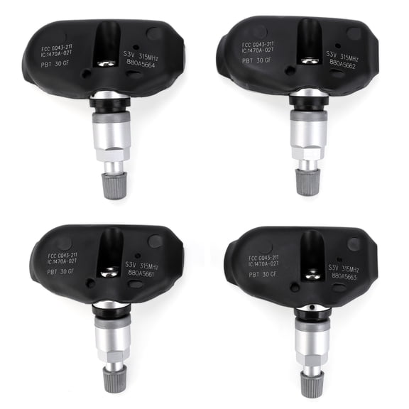 Geabo 4PCS TPMS Sensor 315MHz Real Time Monitoring Long Battery Life for Acura MDX 2005-2006 Ridgeline 2006-2014 Odyssey Touring 2005-2007 Replace 06421-S3V-A04