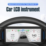 Geabo 6.8-inch Dashboard HD Display Wireless Connect for Tesla Model Y 2019-2025 Model 3 2021-2025 Replace None