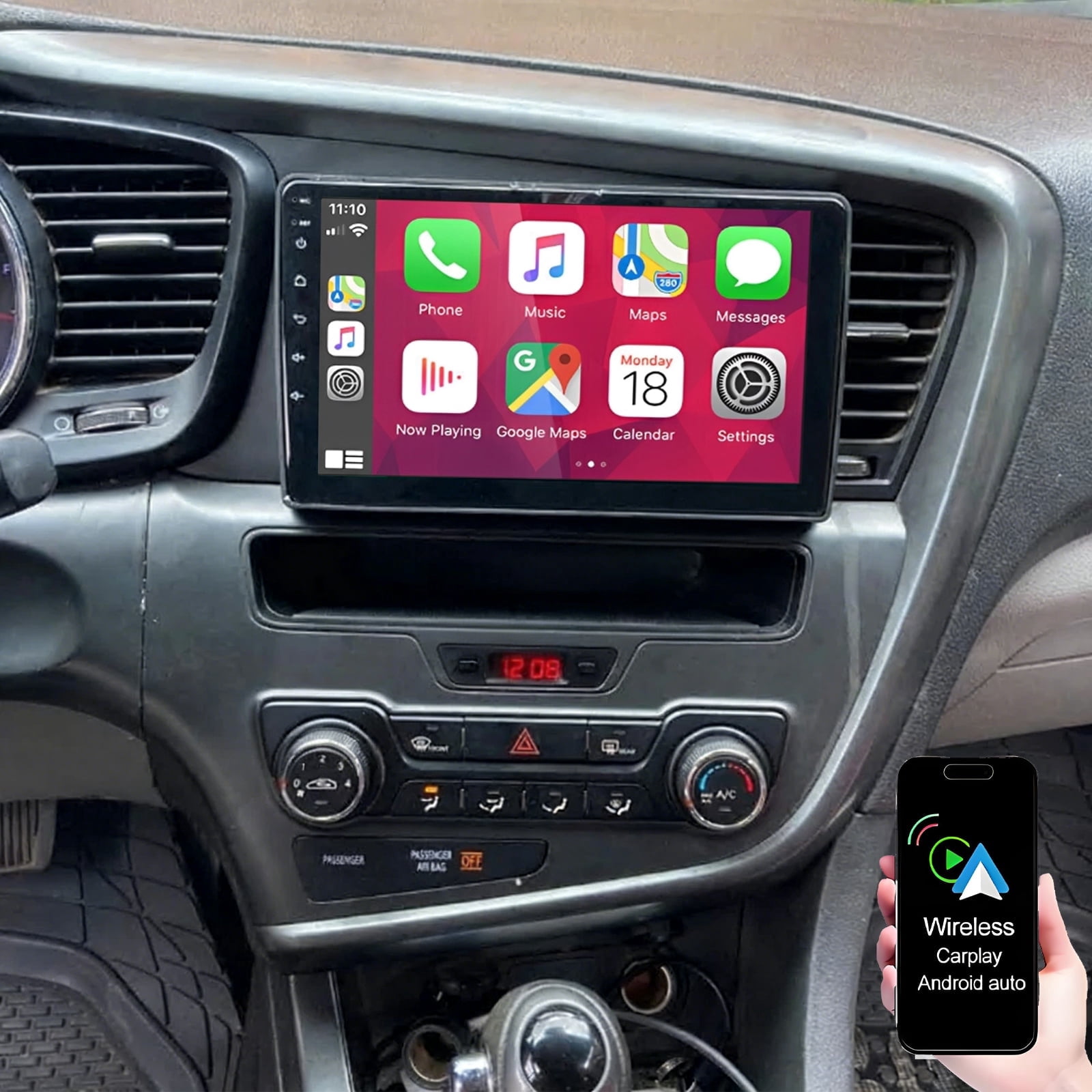 Dexico Android 13 Car Stereo for Kia Optima K5 2011-2015 with Wireless ...
