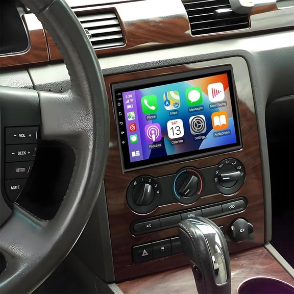 Geabo Android Car Radio for Ford Taurus 2008-2009 High-Trim, 2+32GB Touchscreen Multimedia Receiver with GPS Navigation, Bluetooth WiFi, with CarPlay and Android Auto
