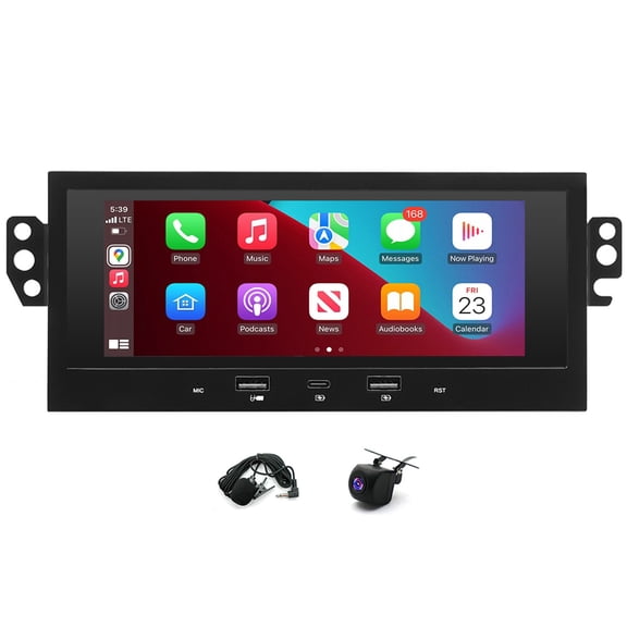 Geabo Car Stereo for Chevy Blazer/S10 1998-2002, Android 14 6.86 Inch Touchscreen Radio with Wireless CarPlay Android Auto GPS Navigation WiFi Bluetooth SWC FM/RDS Mirror Link Backup Camera