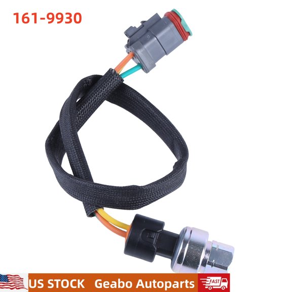 Geabo Engine Oil Pressure Sensor for CAT 3176B 3176C 3196 3406E Replaces 161-9930