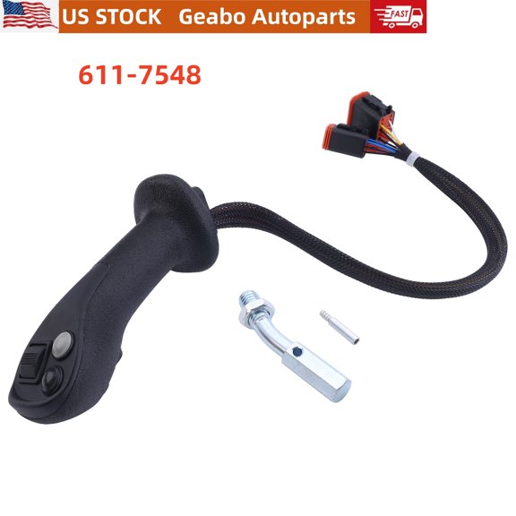 Geabo Left Joystick Controller Handle for CAT 320 323 325 330 336 349GC Excavator Replaces 611-7548