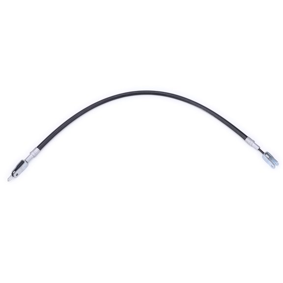 Geabo Parking Brake Cable Stainless Steel Rubber Heavy Duty Dependable for Case Backhoe 80C 480D 480E 580C Replace D126606 D81374 D122264