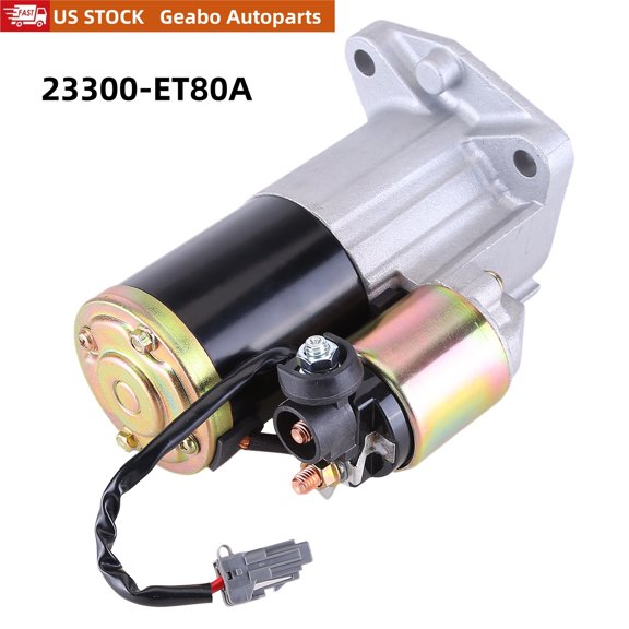 Geabo Starter Replacement for Nissan Sentra 2007-2012 Rogue 2007-2013 23300-ET80A
