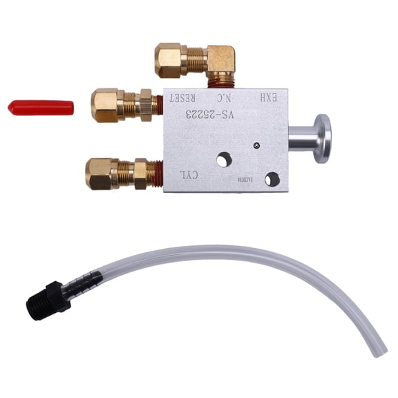 Geabo Three-Way Auto Reset Valve Stable Flow Control Automatic Reset Universal Vehicle System Replace VS25224 VS25223