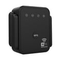 thumbnail image 1 of Geabo WiFi Extender 300Mbps 2.4GHz Signal Booster Repeater AP Mode Ethernet Port Stable Wide Coverage Easy Setup for Home Office Black, 1 of 5