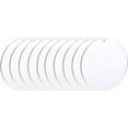 thumbnail image 1 of Gealach 10-Pack Clear Plexiglass Sheets, 10cm Diameter, Round Acrylic Disks for Cakes, Crafting & DIY Projects, 1 of 2