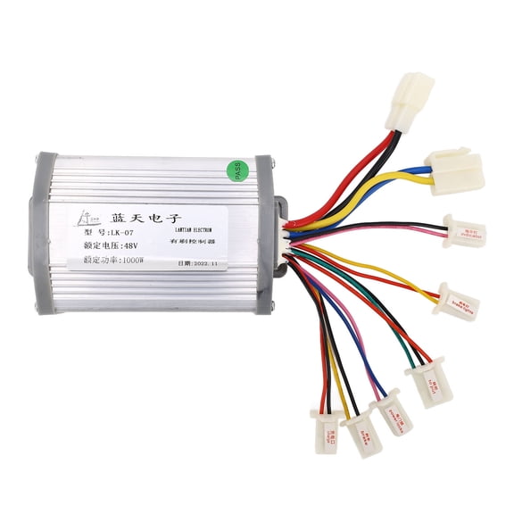 Gealach 1000W 48V Brushed Motor Controller, Speed Control, for Electric Bike and Scooter Conversion,