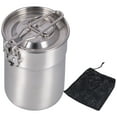thumbnail image 1 of Gealach Group Camping Coffee Pot, 1L Outdoor Coffee Maker with Foldable Handle Lid, Portable, 1 of 8