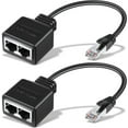 Gealach Professional 2Pack Cable, RJ45 Connectors, Compatible