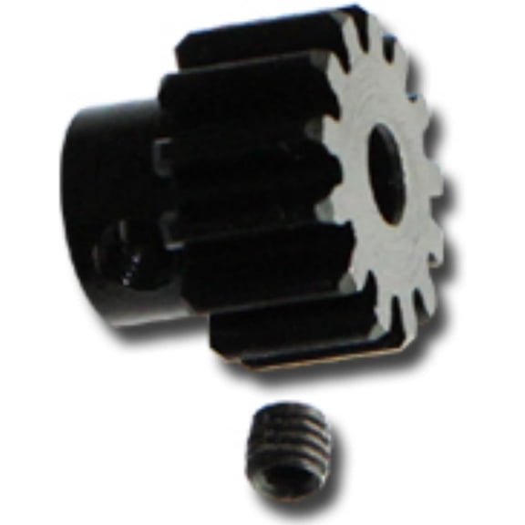 Gear,-13-T-Pinion-(32-P)-(Mach.-Steel)/Set-Screw Compatible with 1/10 General RC Car Upgrade Parts#3943