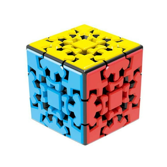 Gear 3x3x3 Speed Cube with Three-Dimensional Gear Structure