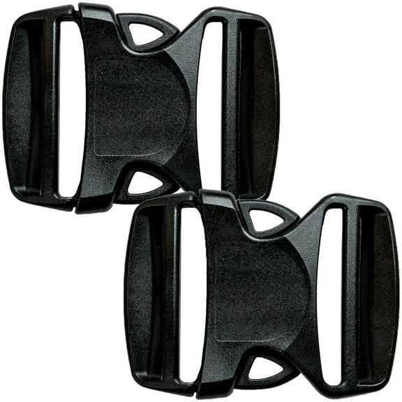 Gear Aid Dual Adjust No-Sew Replacement Buckle 2-Pack - 2"