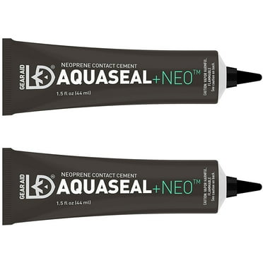 Gear Aid NEO Neoprene Contact Wetsuit Repair Cement 2-Pack - 1.5 oz.