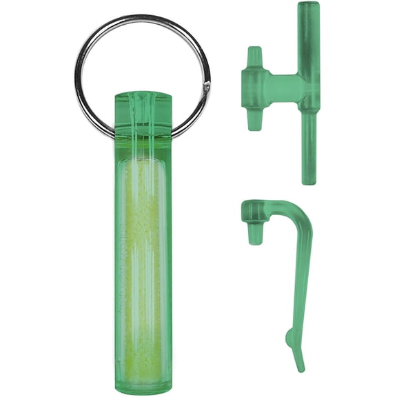 Gear Aid Ni Glo Glow-in-the-Dark Gear Marker Keychain - Green