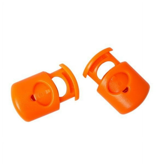 Gear Aid Power Cord Lock Clips for Bungee Ropes and Jackets - 6 Pack 3/16 inch