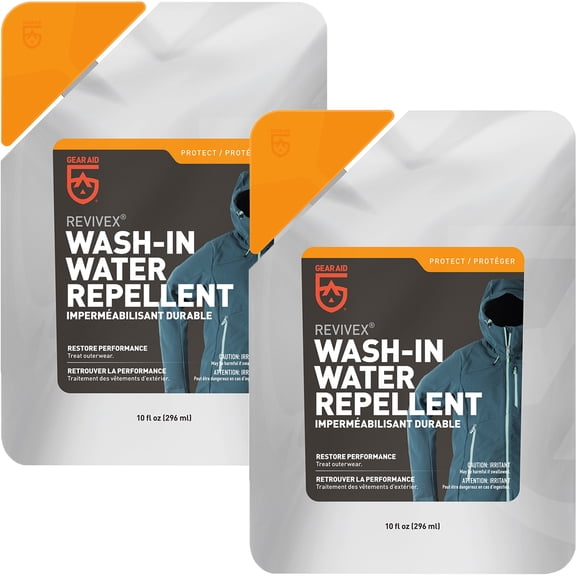 Gear Aid Revivex 10 oz. Wash-In Outerwear Water Repellent - 2-Pack