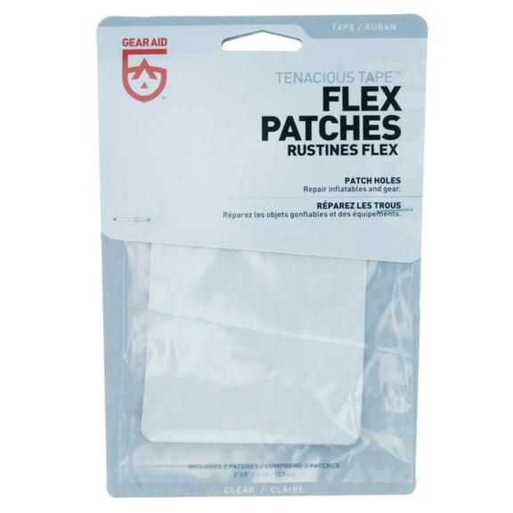 Gear Aid Tenacious Tape Max Flex Patches Clear Stretch UV Resistant Outdoor Rec