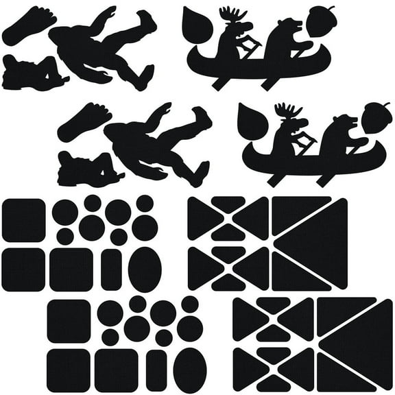 Gear Aid Tenacious Tape No-Sew Peel and Stick Gear Patches 2-Pack - Outdoors