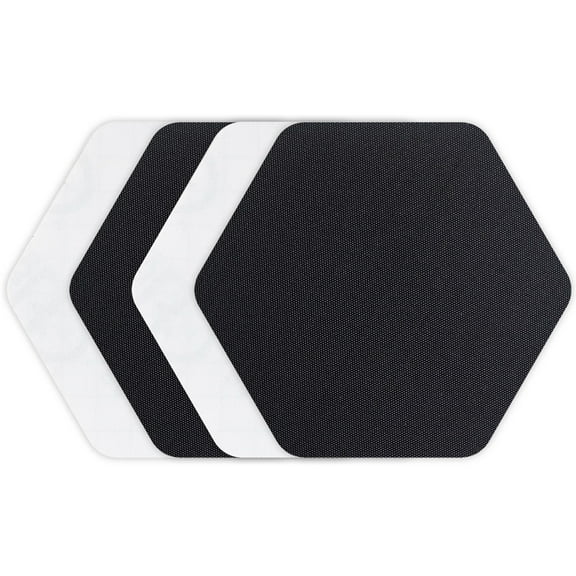 Gear Aid Tenacious Tape Repair Patches (4) 2.5 x 2.75 - Black + Clear