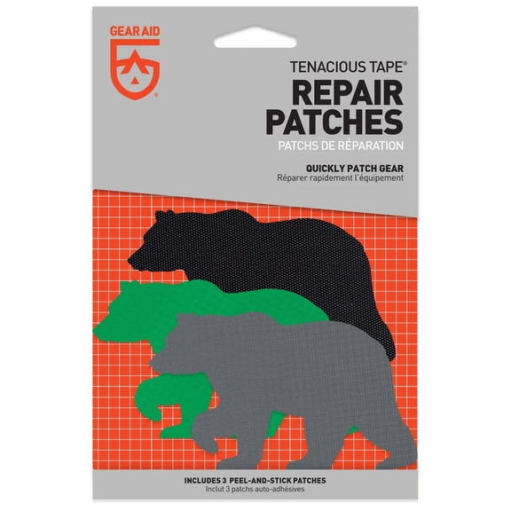 Gear Aid Tenacious Tape Repair Patches - Bear