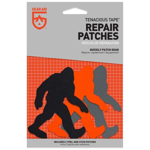 Gear Aid Tenacious Tape Repair Patches - Squatch