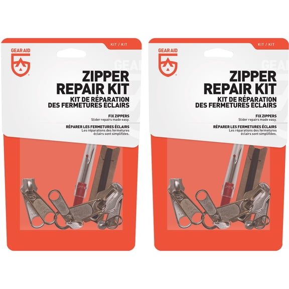 Gear Aid Zipper Repair Kit - 2-Pack