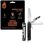 Gear Armbar Trade 8-in-1 Multi-tool - 2.5" Plain Edge Bar Hammer Edc And Equipment Onyx
