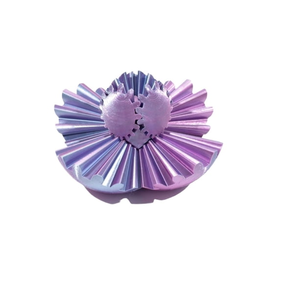 Gear Ball, 3.15inch 3D Printed Spin Ball Cube Fidget , Sphere Fidget , Stress GearSphere Desk , Fidget Balls, Gear