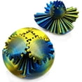 Gear Ball 3D Printed Gear Ball Fidget GearSphere (Laser Yellow Blue