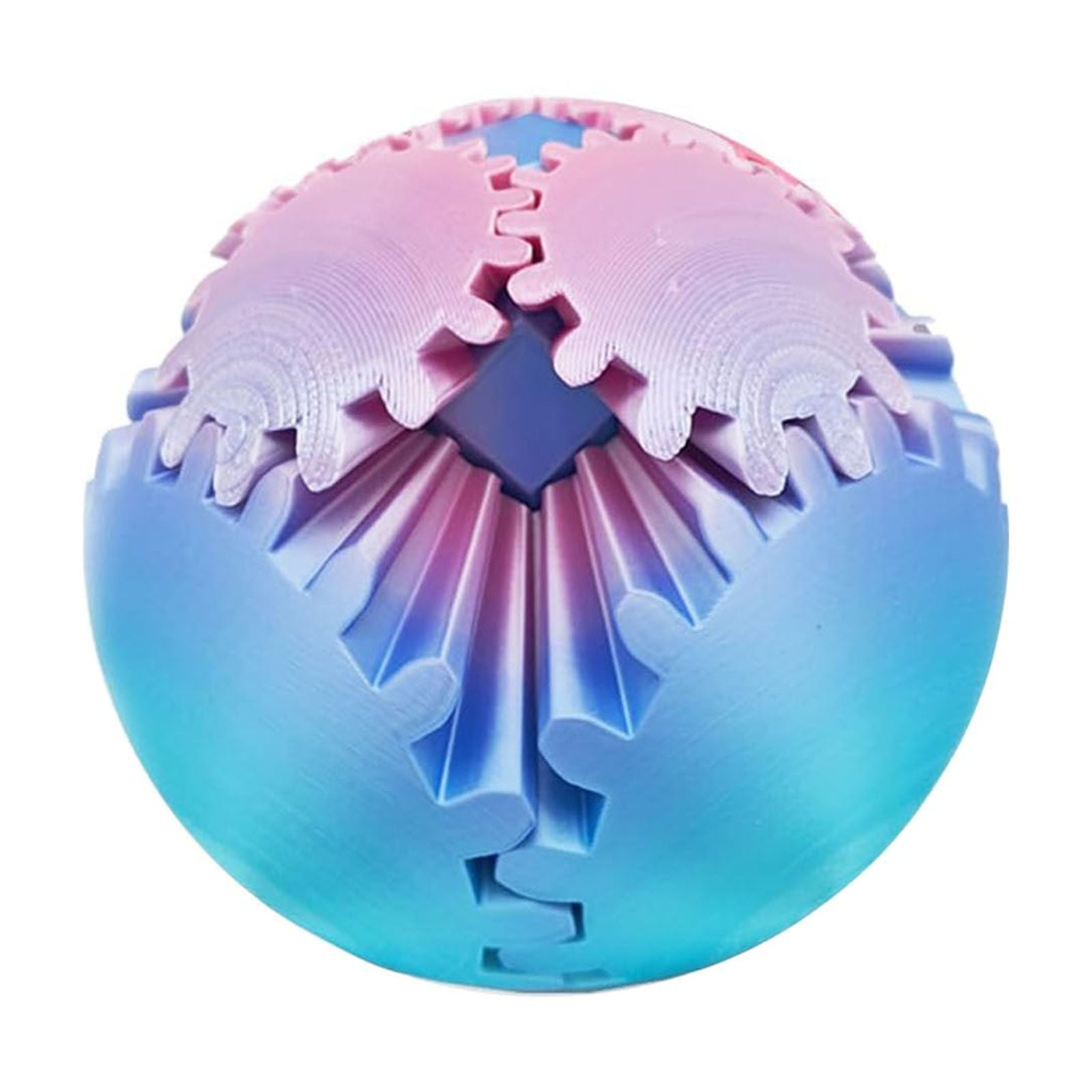 Gear Ball 3D Printed Gear Ball Fidget Toy, Gearsphere Gear Ball, Spin ...