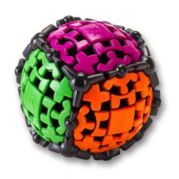 Gear Ball Black - Meffert's Rotation Brain Teaser Puzzle