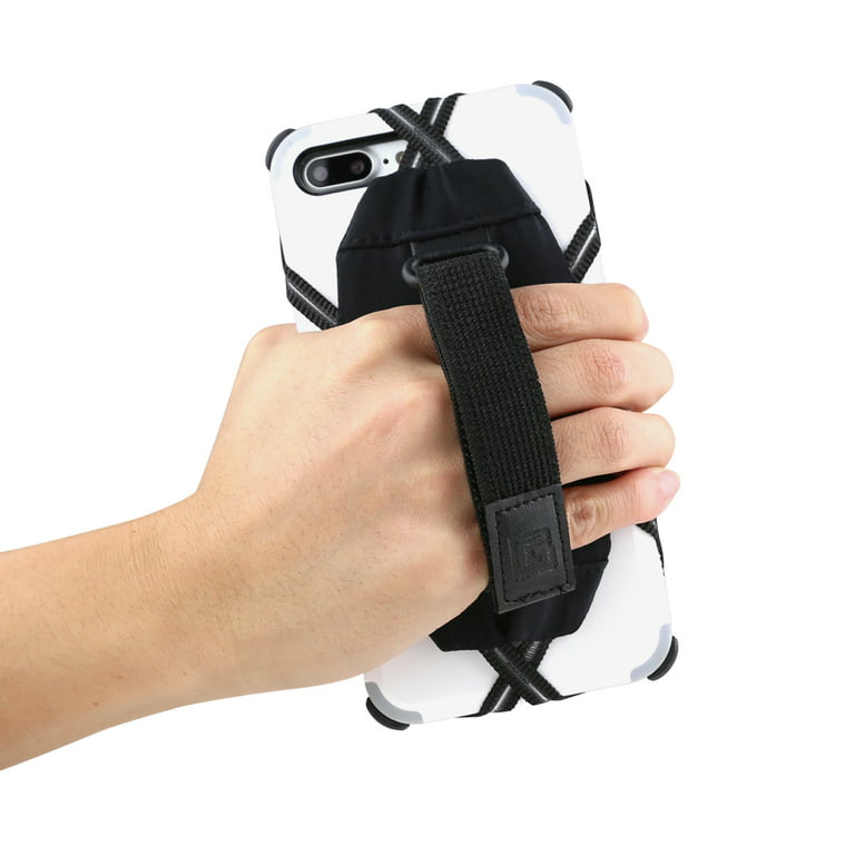 Gear Beast Cell Phone Holder Hand Grip, Universal Phone Grip Finger Strap  for Smartphones, Secure Adjustable Pocket Friendly, Black