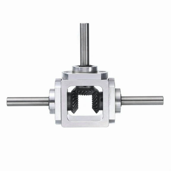 Gear-Box 90 Degree Right Angle Bevel- 1:1 Reversing Double Output Shaft 1 Module 20 Te y8126