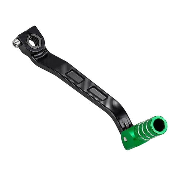 Gear Change Lever Replacement for KLX300 Motorcycle, Aluminum Alloy Shifter Pedal with Clamp Mount End, Dirt Bike Maintenance Fit Use