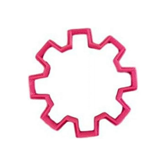 Gear Cookie Cutter (4 inch)- Fast Shipping - Sharp Edges - Exceptional Quality