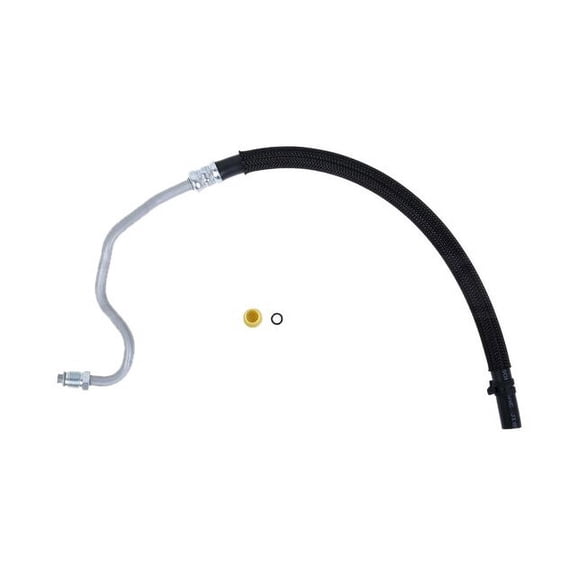 Gear To Cooler Power Steering Return Line Hose Assembly - Compatible with 2004 - 2015 Ford E-350 Super Duty Diesel 2005 2006 2007 2008 2009 2010 2011 2012 2013 2014