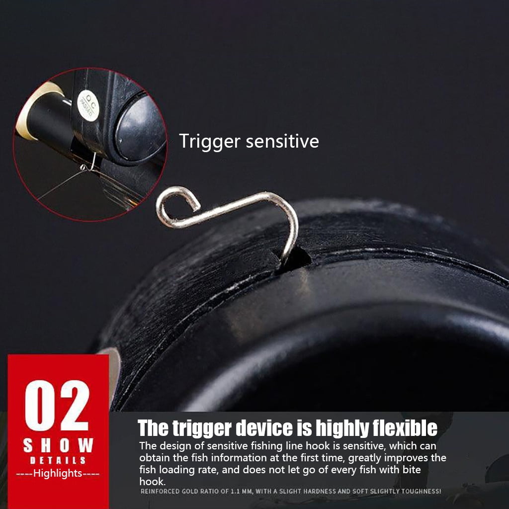 Gear Crawler Harnesses for Walleye Glow Ice Fishing Alarm Haigan