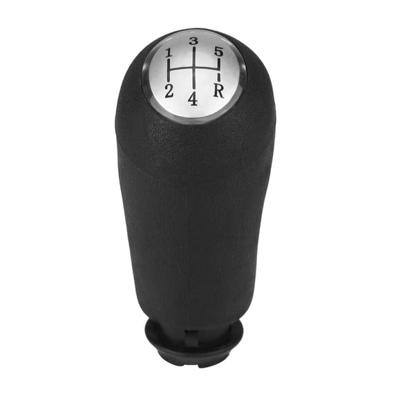 Gear Head Car Auto 5 Speed Gear Stick Shift Knob Luxury Black & Silver Ergonomic Design Clio III Megane II Scenic II