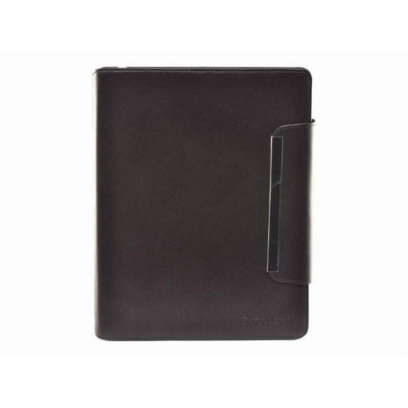 Gear Head Genuine Leather Slim Portfolio LFS4800BRN - Protective cover for tablet - genuine leather - brown