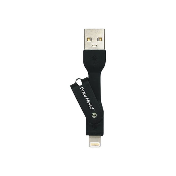 Gear Head LC4000BLK Lightning/USB Data Transfer/Power Cable