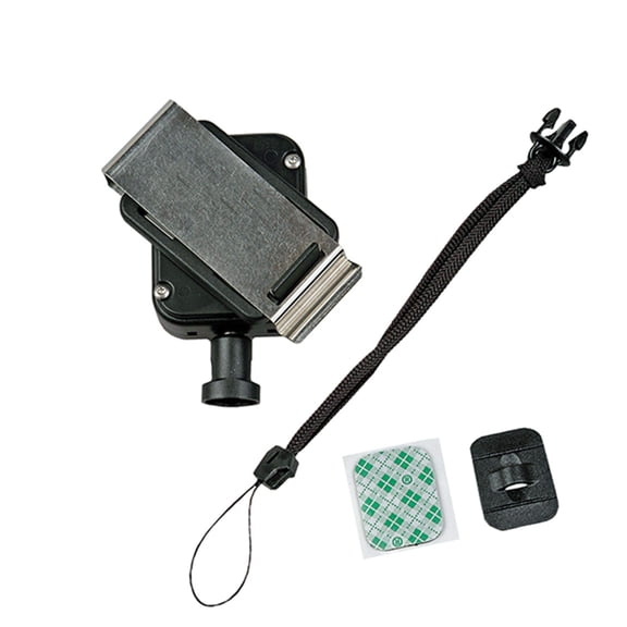 Gear Keeper Cell Phone Tether - Retractable Keychain Phone Strap With Rotating Belt Clip Mount - Ideal Cycling, Hiking Gear & Kayak Accessories - 36 Extension, 6oz. Retraction - USA Made CA1